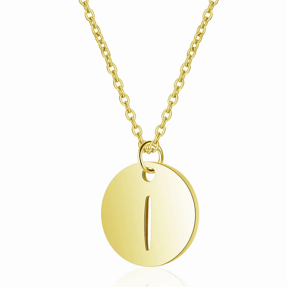 Wholesale English Letter Titanium Steel Necklaces
