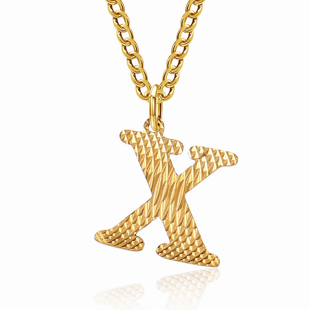 Wholesale English Letter Titanium Steel Necklaces