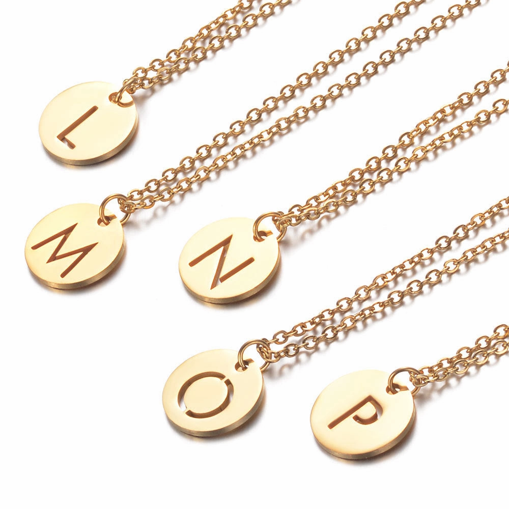 Wholesale English Letter Titanium Steel Necklaces
