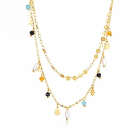 Wholesale Ethnic Style Titanium Steel Necklaces