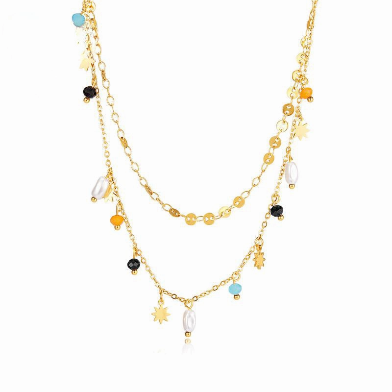 Wholesale Ethnic Style Titanium Steel Necklaces