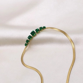 Wholesale European and American Amazon Light Luxury Temperament Niche Long Titanium Steel Versatile Necklaces