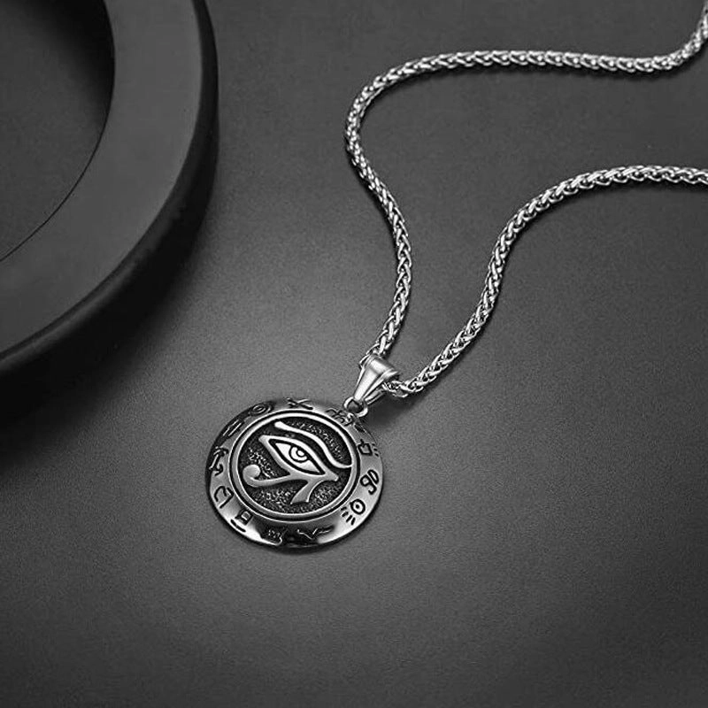 Wholesale Eye of Horus Pendant Alloy Necklaces