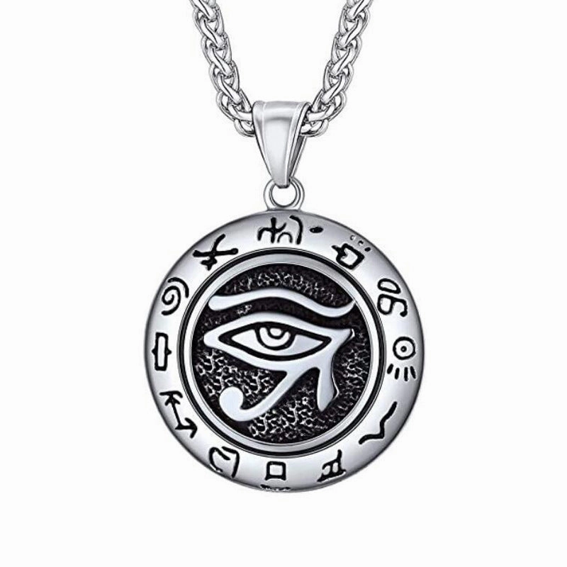 Wholesale Eye of Horus Pendant Alloy Necklaces