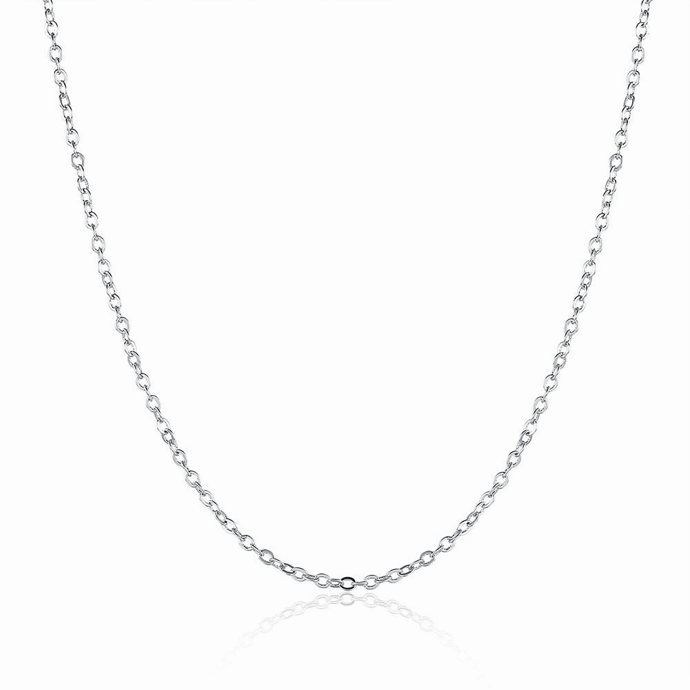 Wholesale Family of Four Silhouette Pattern Stainless Steel Titanium Steel Necklace
