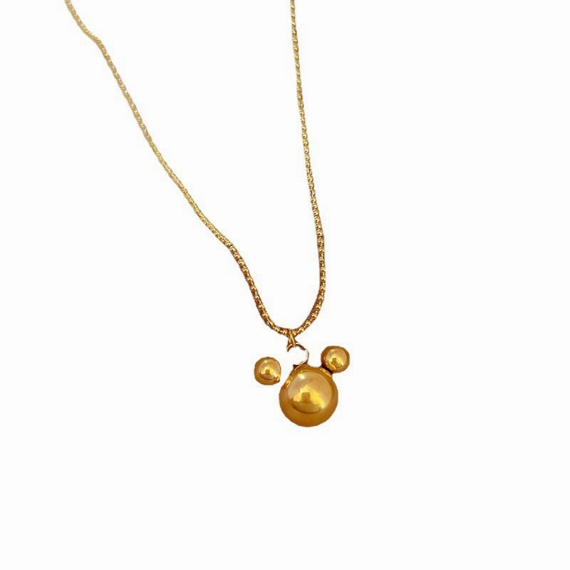 Wholesale Female Clavicle Titanium Steel Necklace
