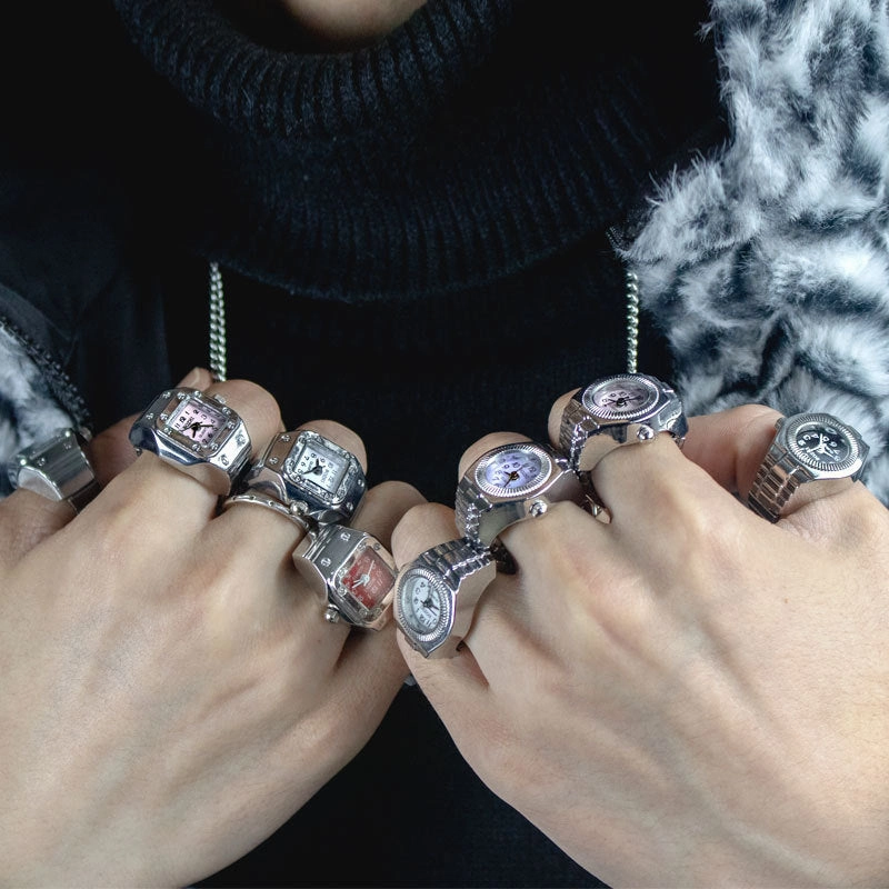 Wholesale Finger Watch Alloy Rings