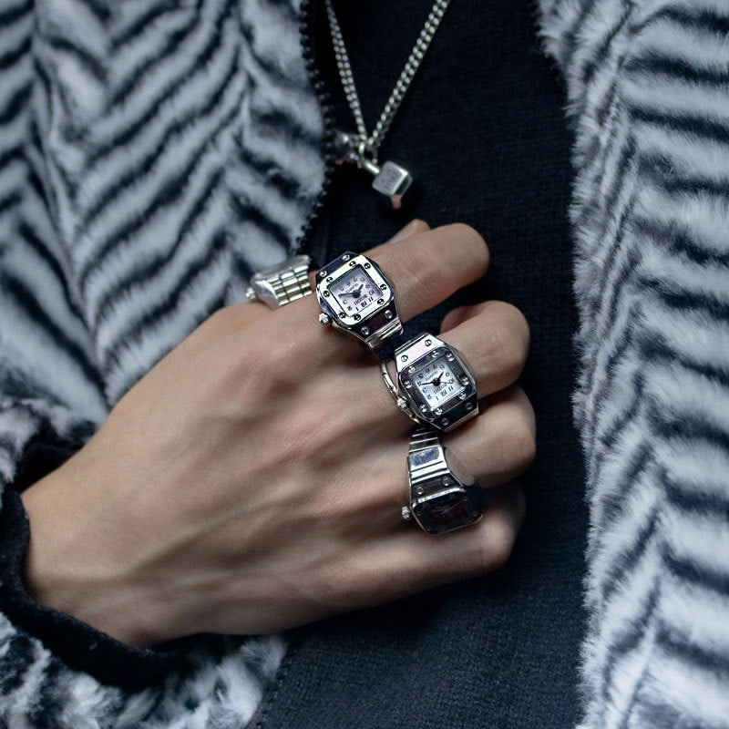 Wholesale Finger Watch Alloy Rings