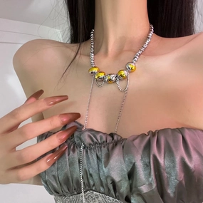 Wholesale Five Star Mango Alloy Necklaces