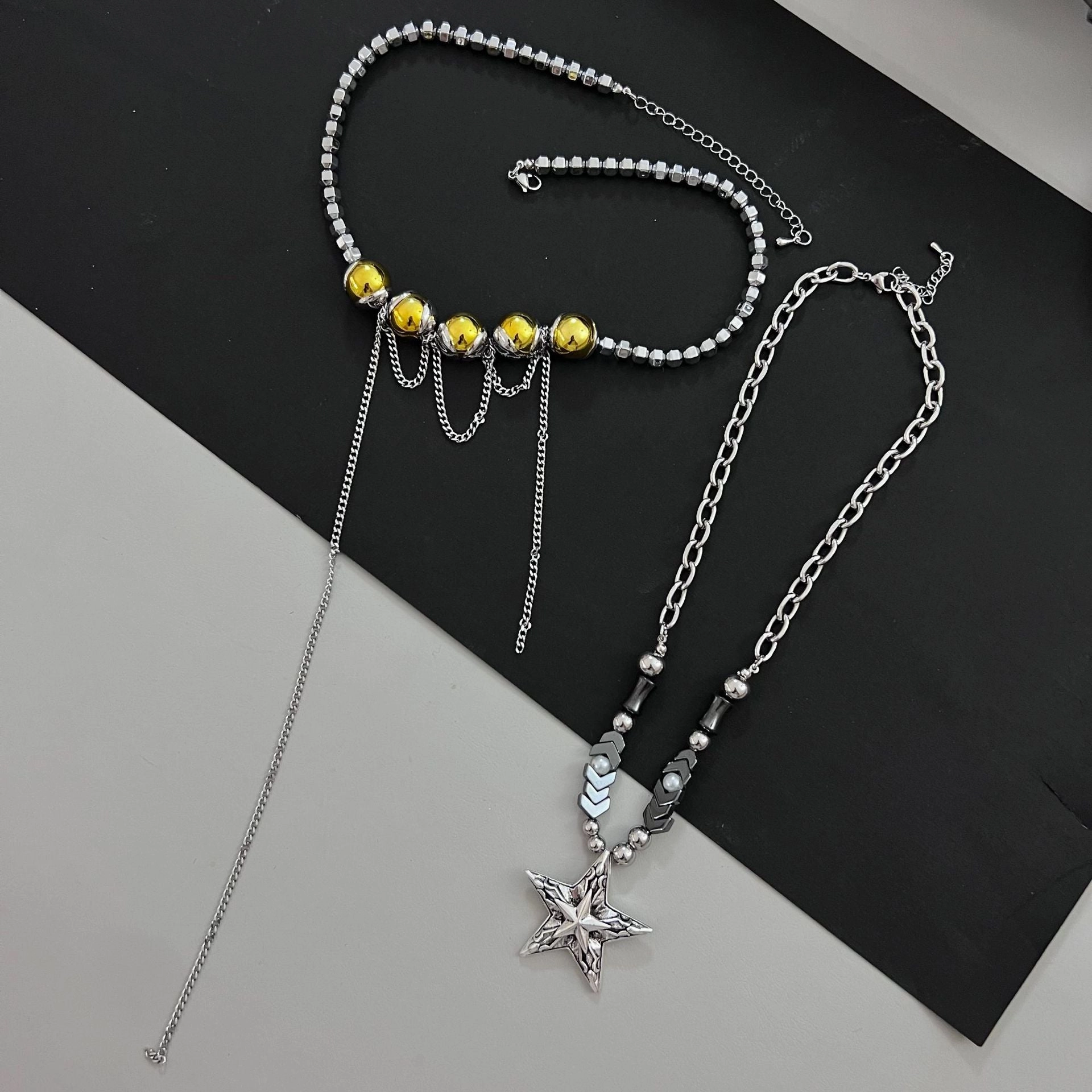 Wholesale Five Star Mango Alloy Necklaces