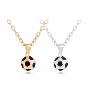Wholesale Football Sports Series Alloy Necklaces