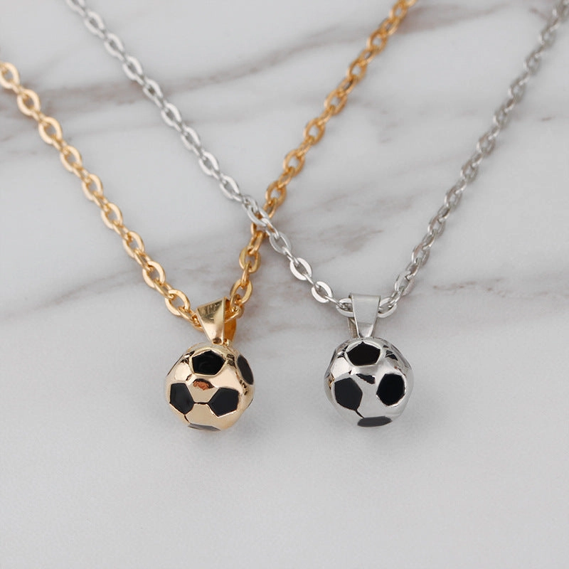 Wholesale Football Sports Series Alloy Necklaces