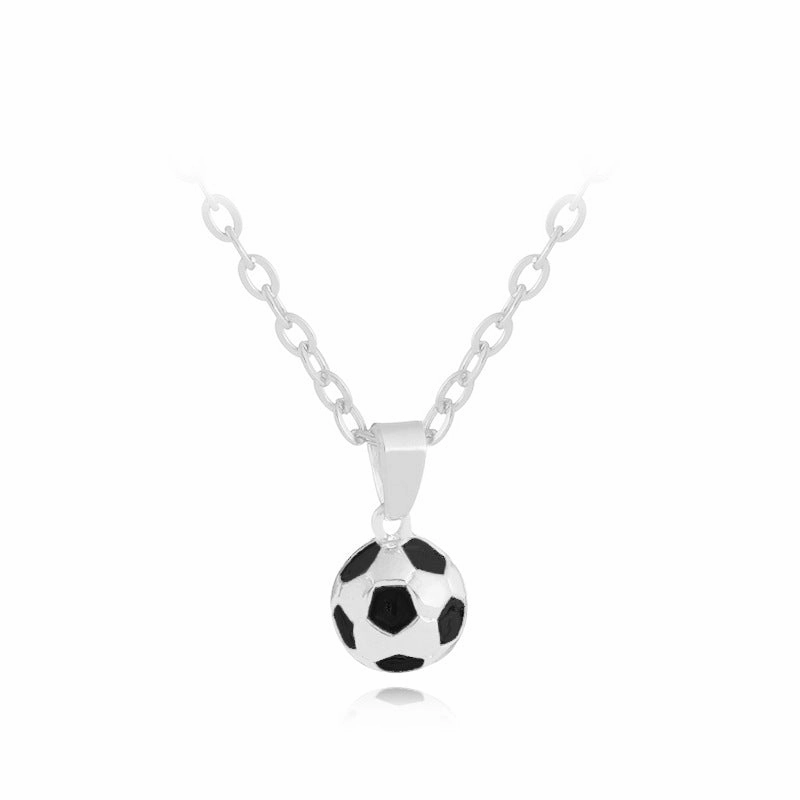 Wholesale Football Sports Series Alloy Necklaces