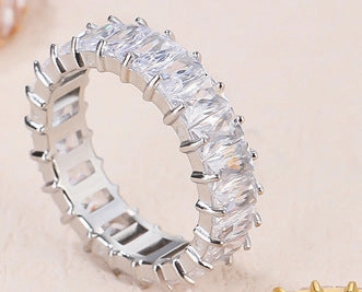 Wholesale Full Diamond Titanium Rings