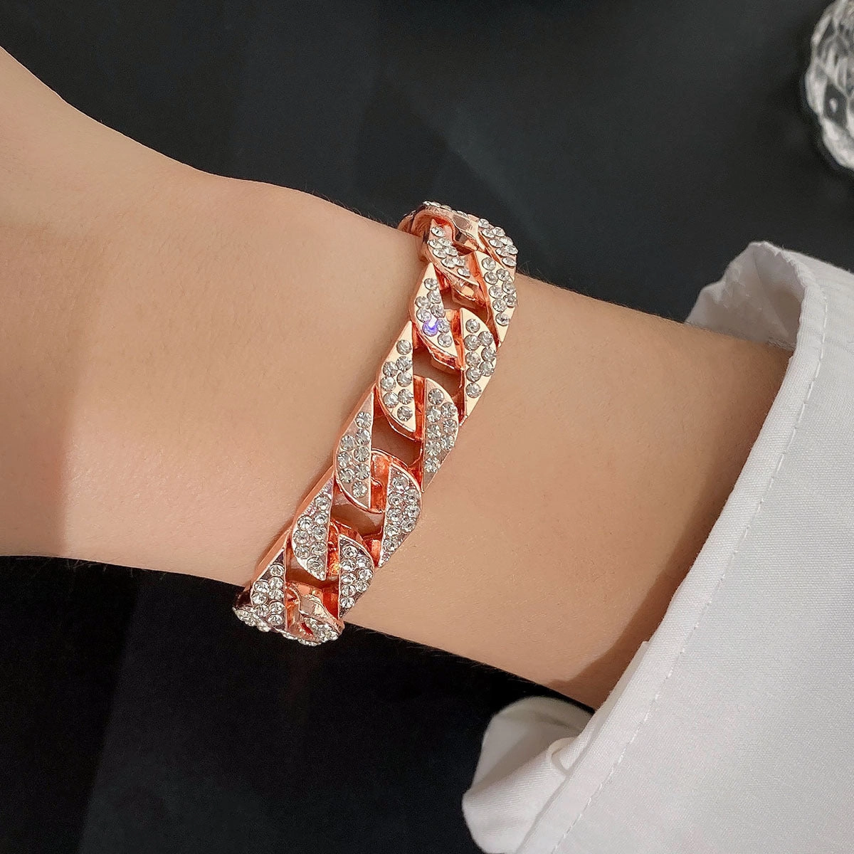 Wholesale Full Diamond Vintage Bracelet Set