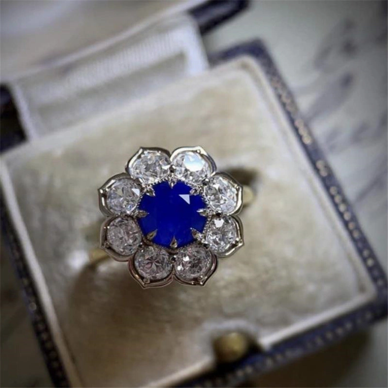Wholesale Gemstone Alloy Rings