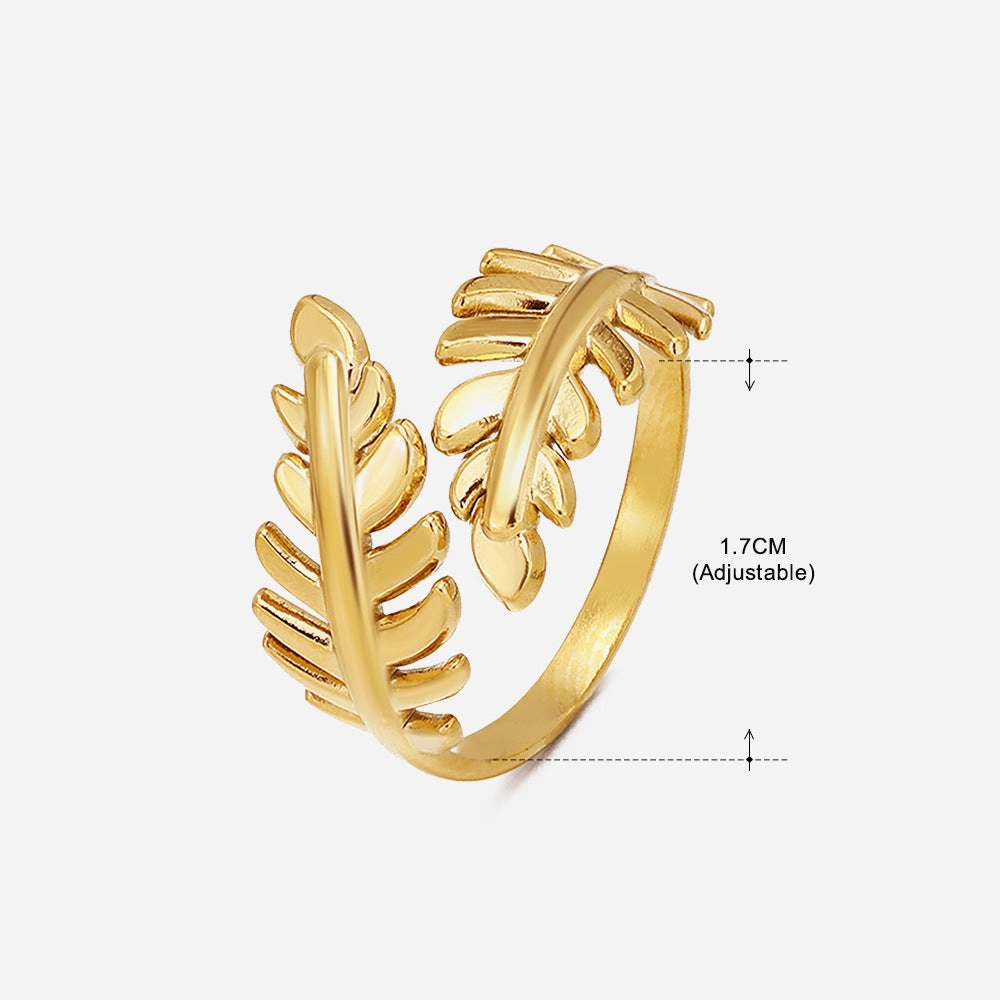 Wholesale Geometric Opening Adjustment Stainless Steel Rings
