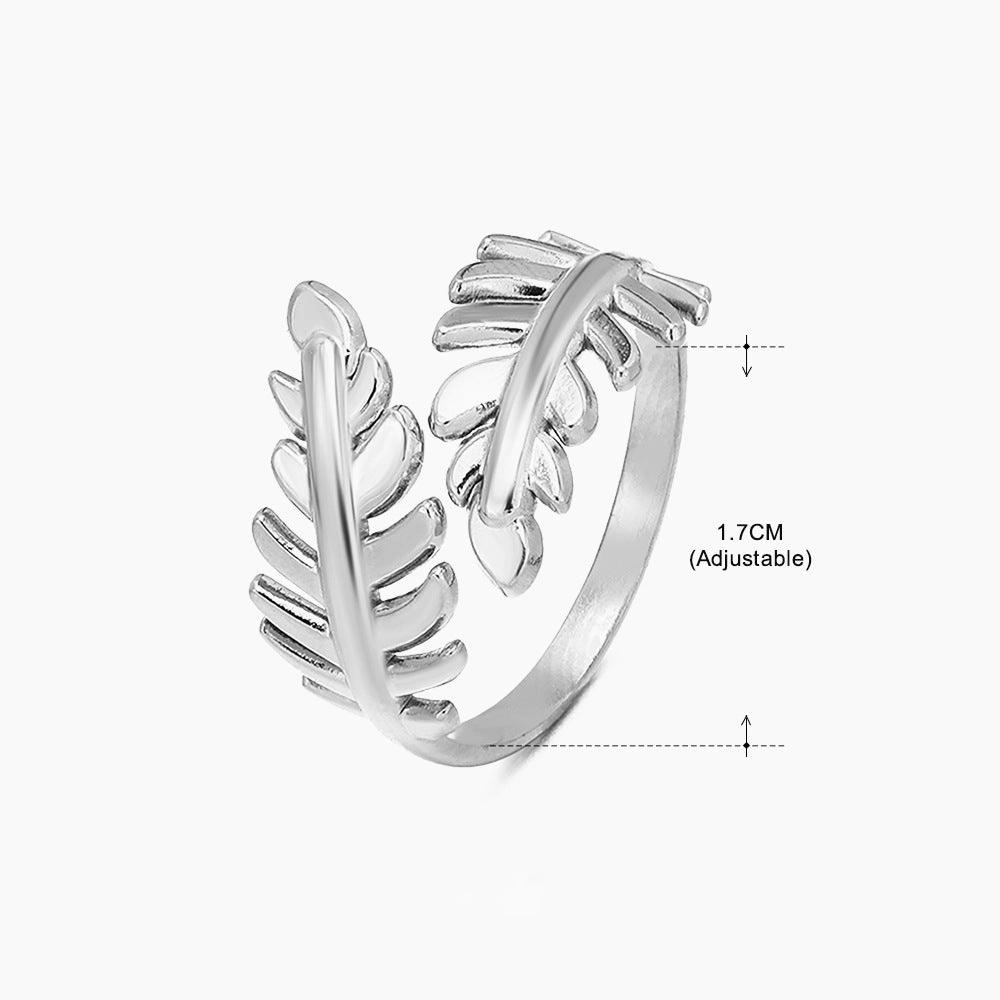Wholesale Geometric Opening Adjustment Stainless Steel Rings