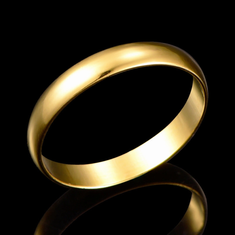Wholesale Gold Plated Arc Copper Rings