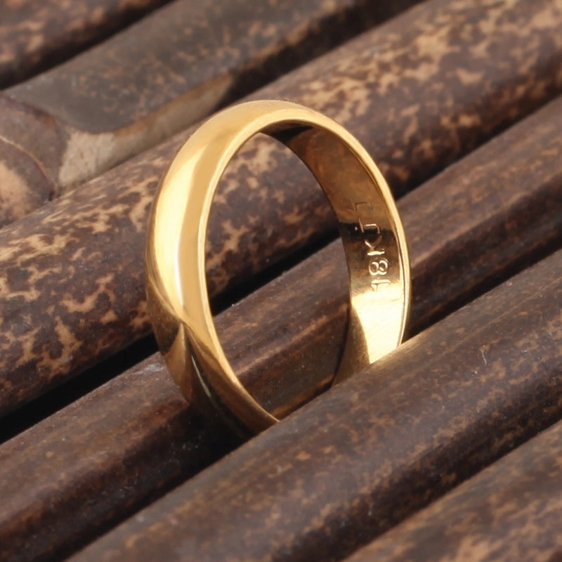 Wholesale Gold Plated Arc Copper Rings