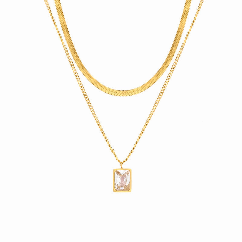 Wholesale Gold Plated Stainless Steel Necklace