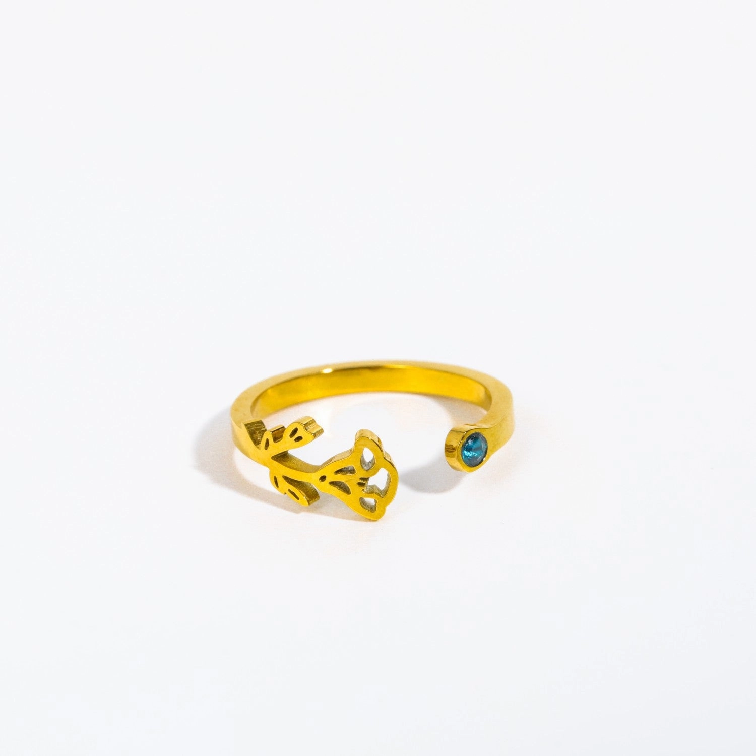 Wholesale Gold Stainless Steel Ring