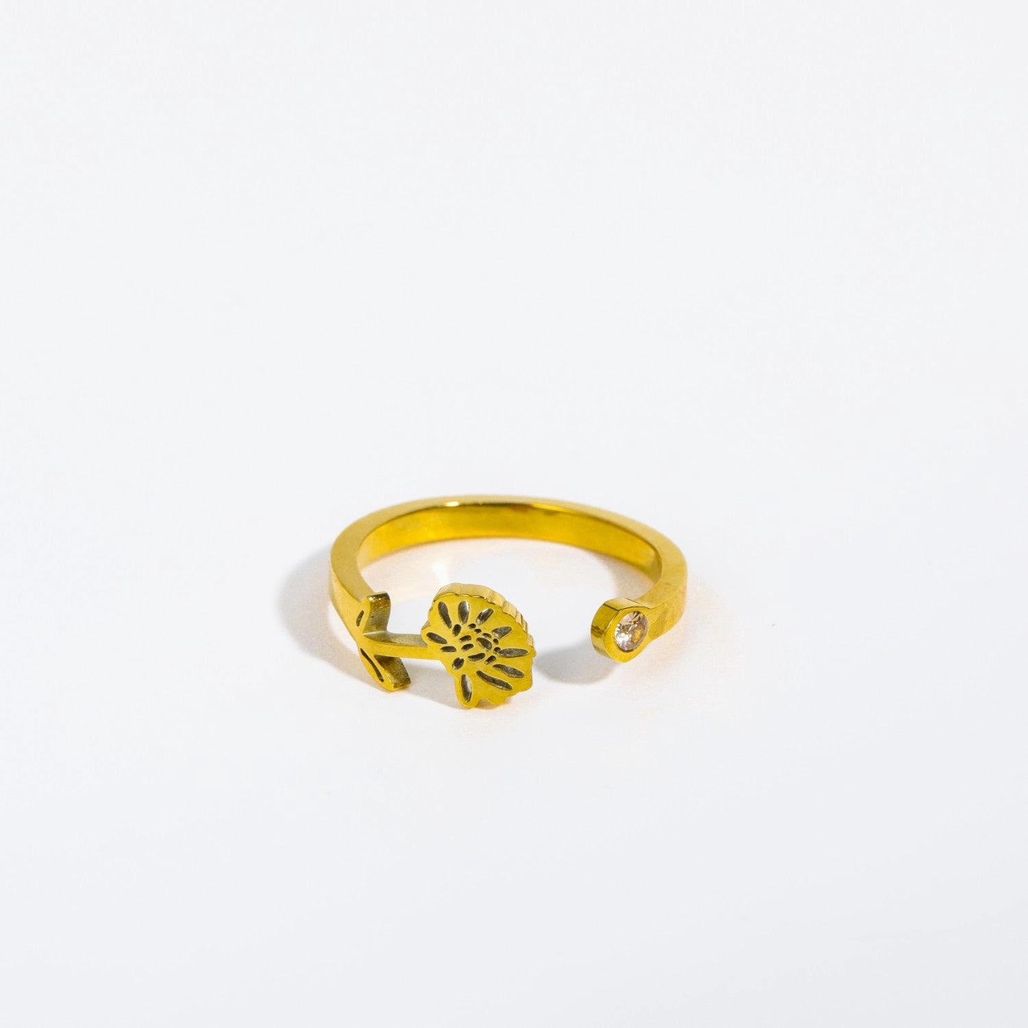 Wholesale Gold Stainless Steel Ring