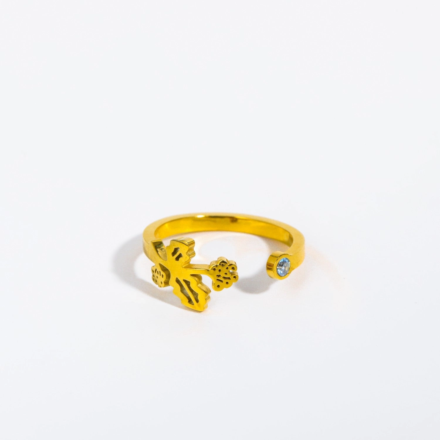 Wholesale Gold Stainless Steel Ring