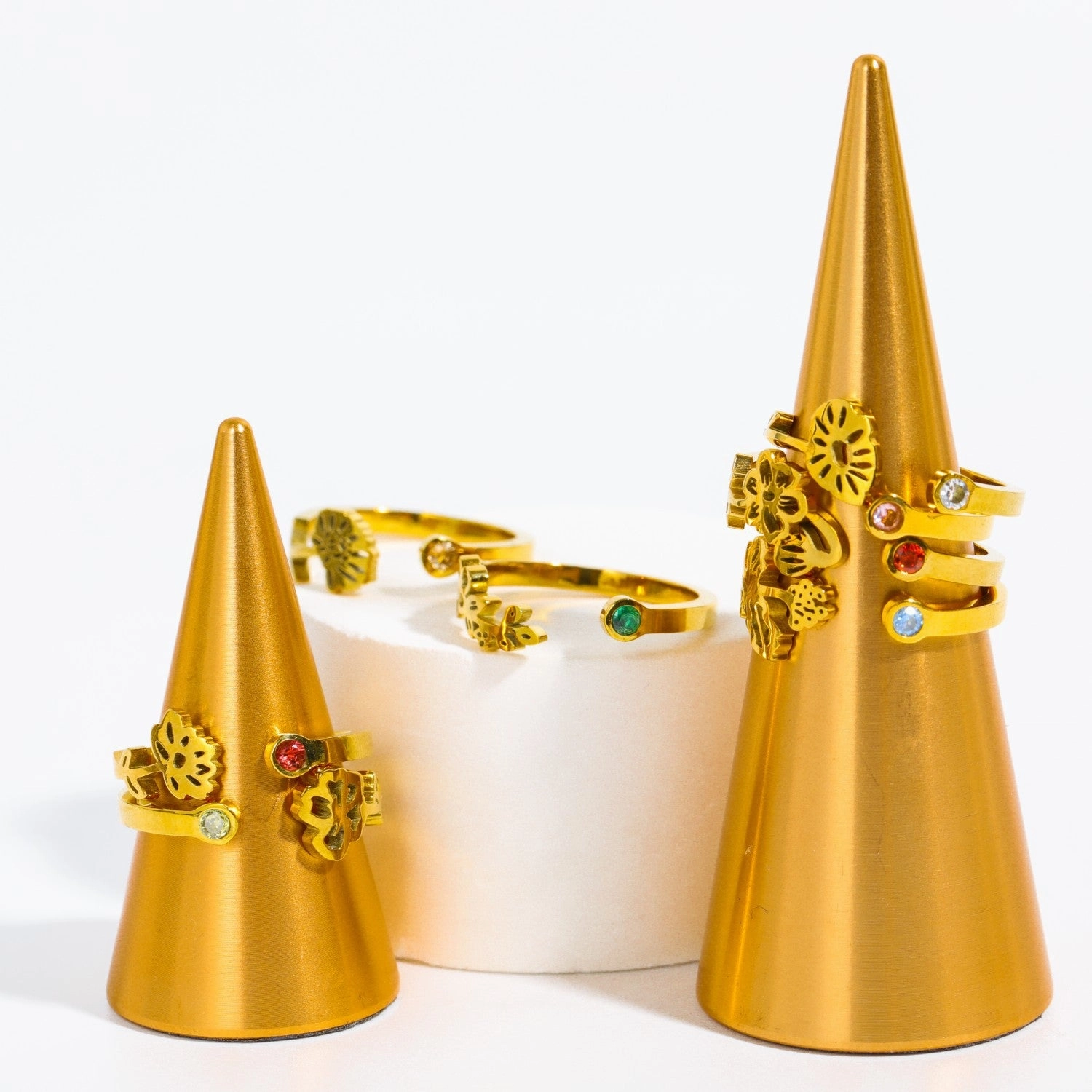 Wholesale Gold Stainless Steel Ring