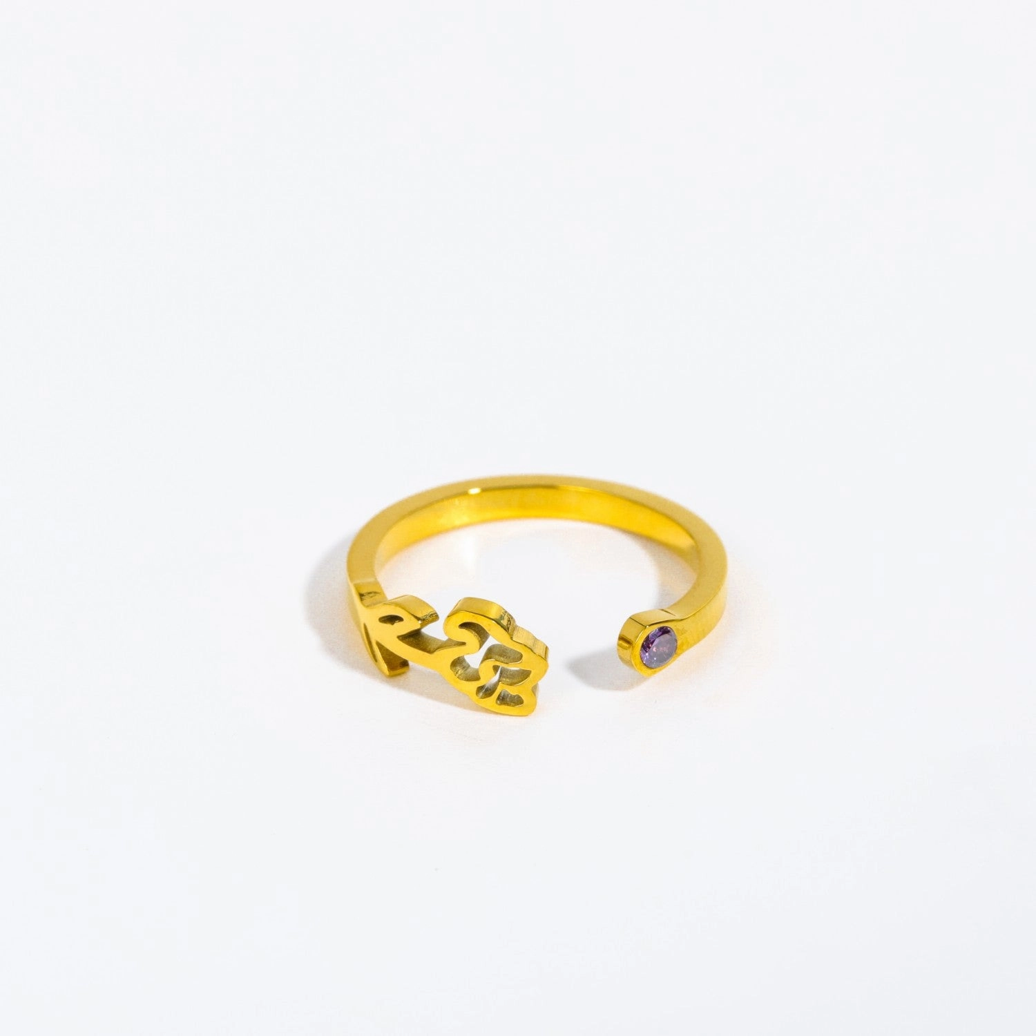 Wholesale Gold Stainless Steel Ring