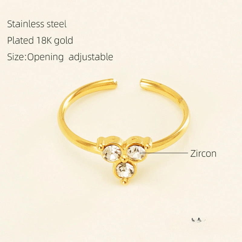 Wholesale Gold Titanium Steel Rings