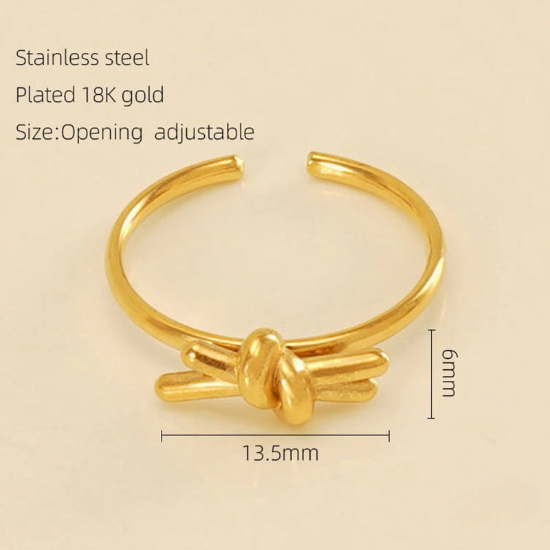 Wholesale Gold Titanium Steel Rings