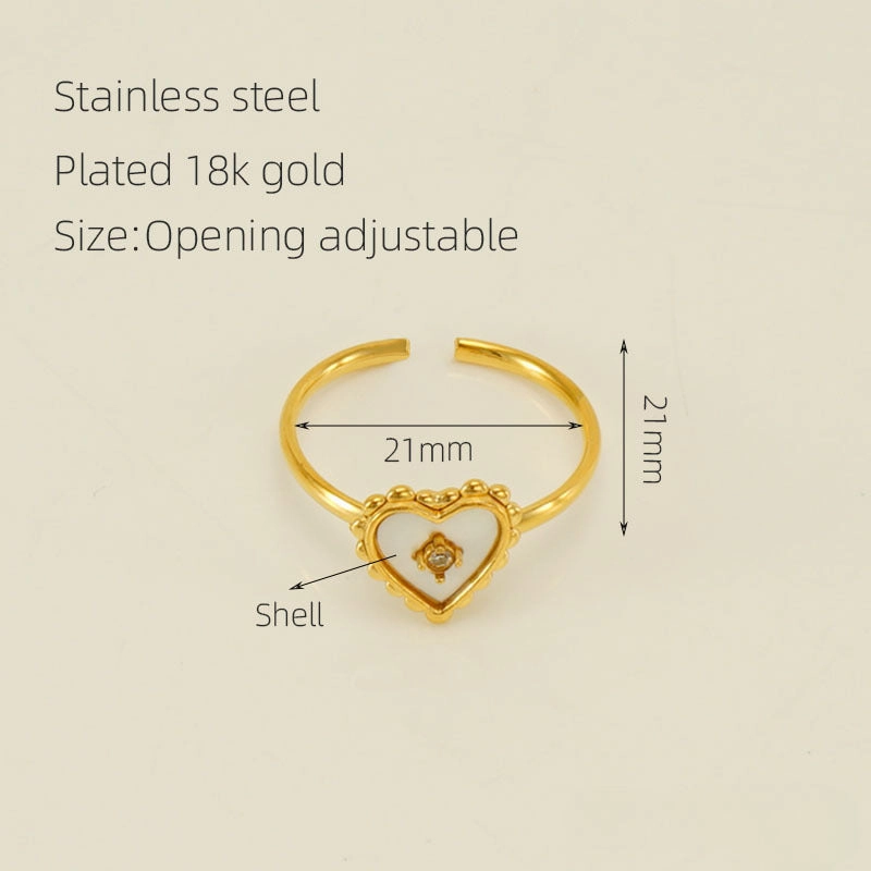 Wholesale Gold Titanium Steel Rings