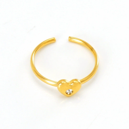 Wholesale Gold Titanium Steel Rings