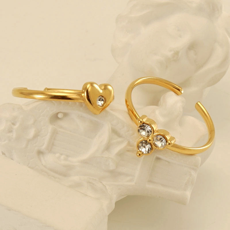 Wholesale Gold Titanium Steel Rings