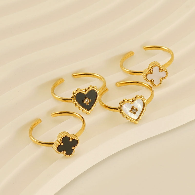 Wholesale Gold Titanium Steel Rings