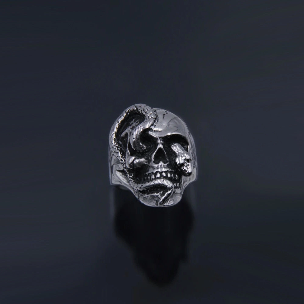 Wholesale Goth Theme Vintage Alloy Rings