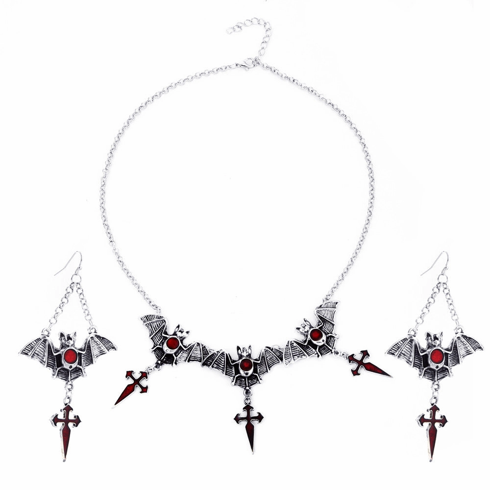 Wholesale Gothic Exaggerated Cross Pendant Necklaces