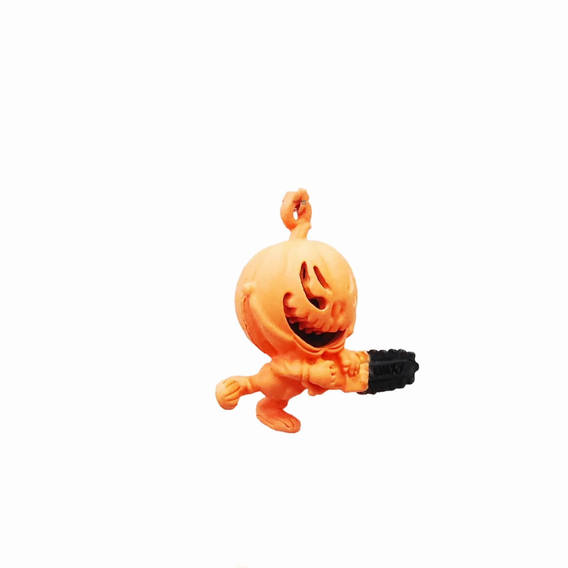 Wholesale Halloween Funny Cartoon Pumpkin Zinc Alloy Necklace