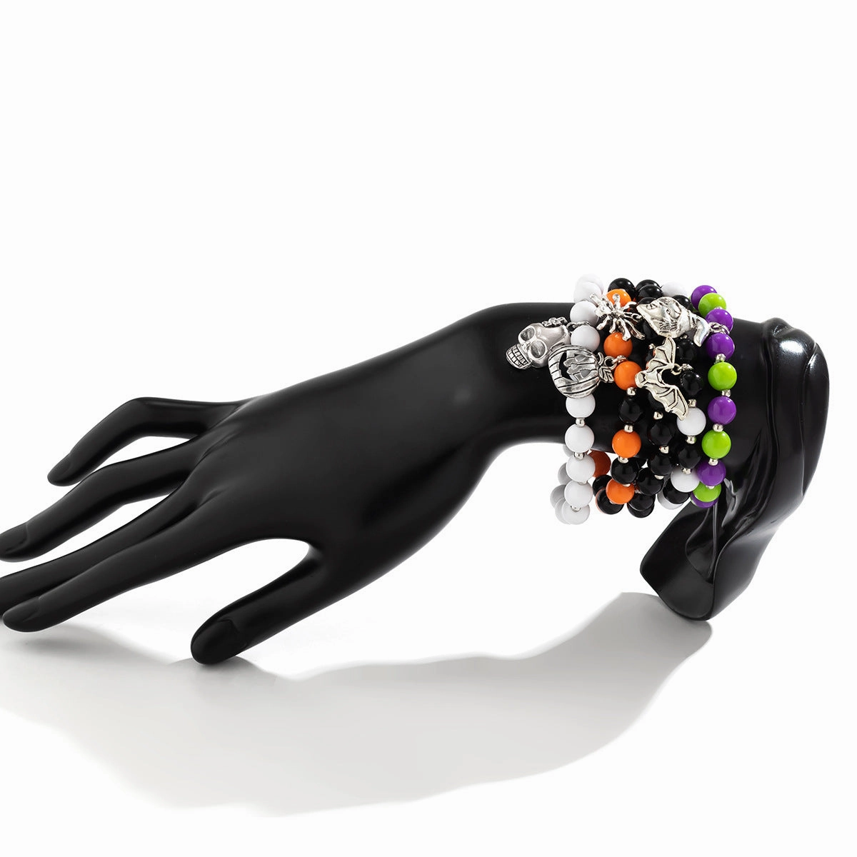 Wholesale Halloween Skull Pumpkin Bracelet Set