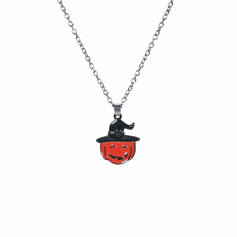 Wholesale Halloween Spooky Alloy Necklaces