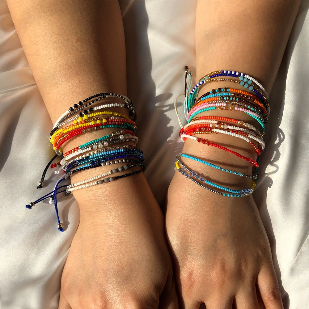 Wholesale Hand Beaded Crystal Bracelet