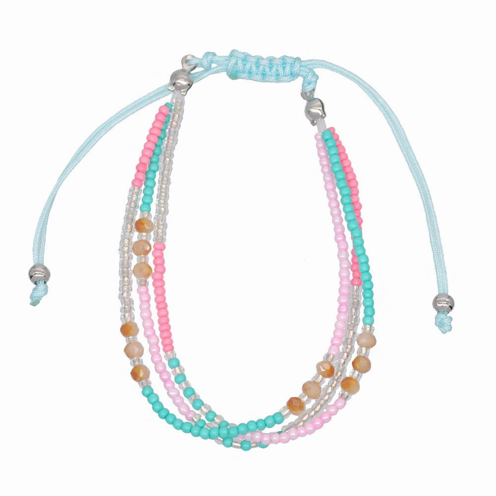 Wholesale Hand Beaded Crystal Bracelet