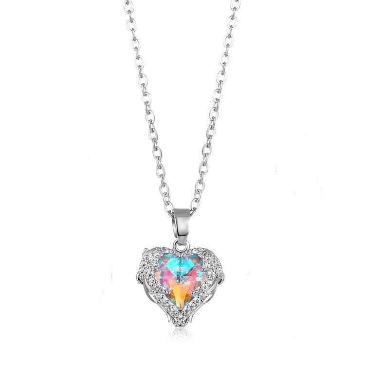 Wholesale Heart of the Ocean Symphony Gem Copper Necklaces