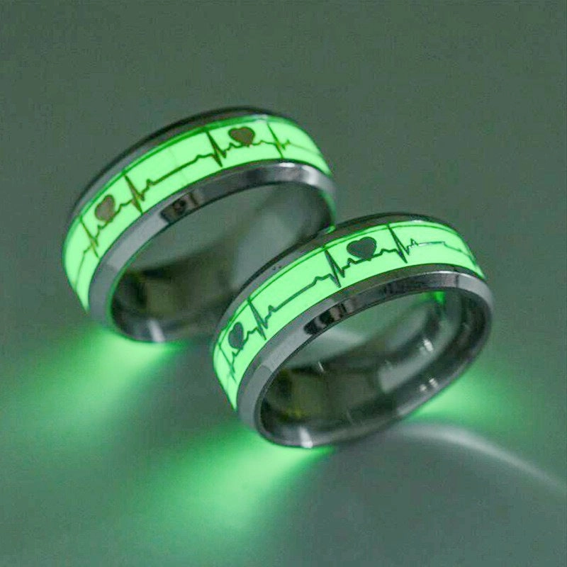 Wholesale Heart Shape Stainless & Titanium Rings
