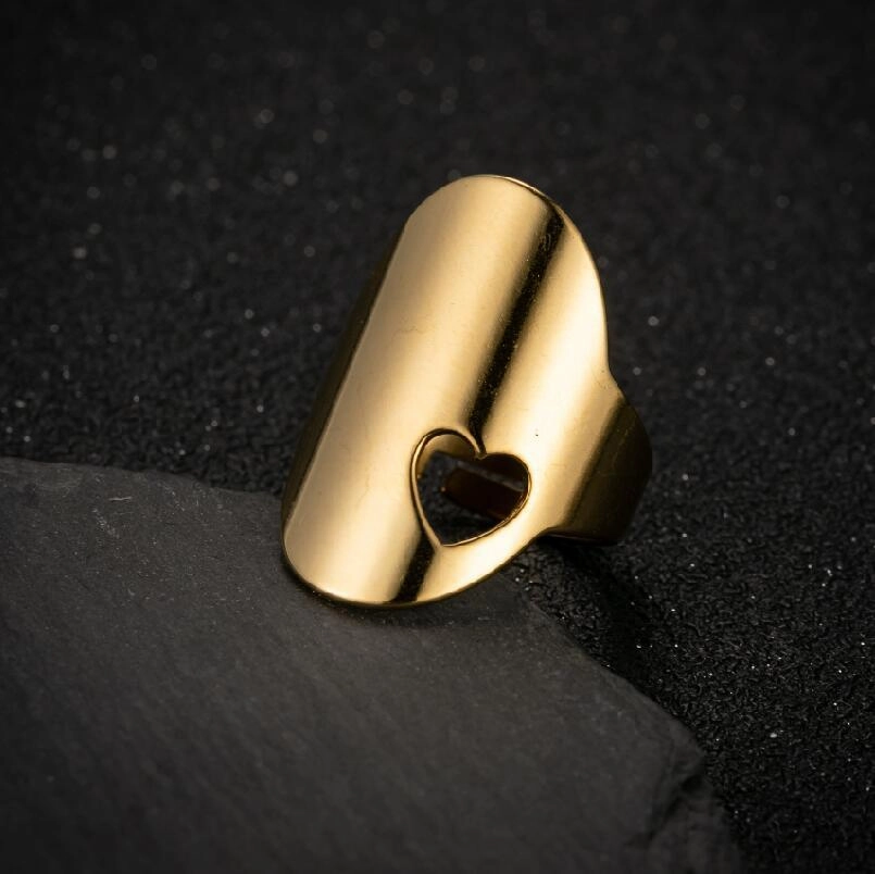 Wholesale Hearts Cross Titanium Rings