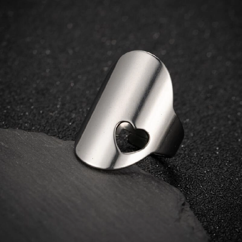 Wholesale Hearts Cross Titanium Rings