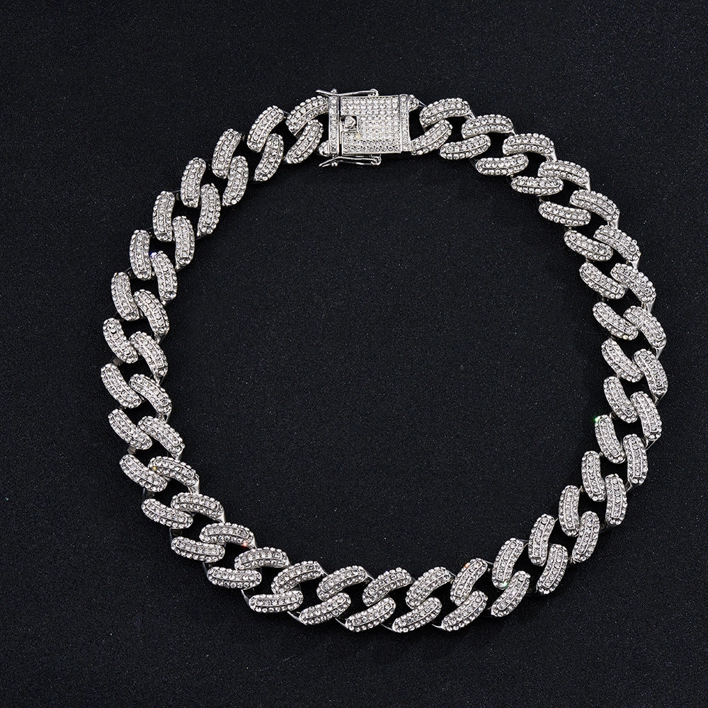 Wholesale Hip Hop 19mm Bold Alloy Necklaces