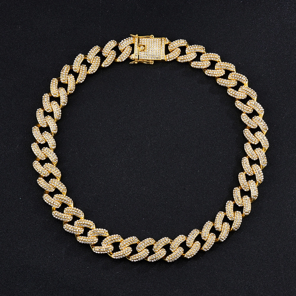 Wholesale Hip Hop 19mm Bold Alloy Necklaces