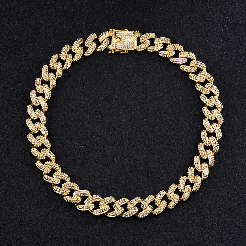 Wholesale Hip Hop 19mm Bold Alloy Necklaces